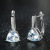 Rongyu Wish Hot Sale at AliExpress Ear Rings Water Drop Zircon Earrings Spot Topaz Earrings Exclusive for Cross-Border