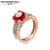 Rongyu Wish Hot Sale New Hot Sale 14K Rose Gold Plated Color Separation Ring Colored Gemstone Topaz Champagne Bracelet
