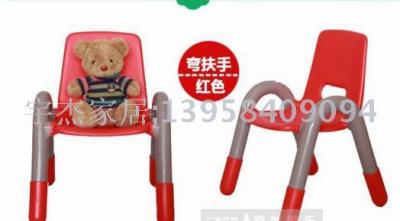 Infant chair, child back stool, plastic baby chair, kindergarten table and chair, children's home chair, non-slip