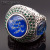 Rongyu Wish Hot Sale Plated 925 Vintage Thai Silver Turkish Style Saudi Star Ring Lucky Stone Exaggerated Ring