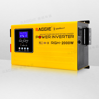 Solar inverter, RGH-2000W pure sinusoidal inverter with charging function