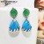 Rongyu 2018 Foreign Trade Hot Sale New Jewelry Romantic Turkey HAILANG Water Drop Earrings Superior Earrings