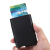 Strap card bag RFID anti-magnetic wallet anti-degaussing card bag hand push aluminum alloy card box