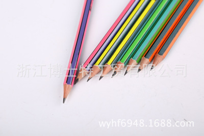 Doctor special hexagonal drawing surface drawing line pencil HB four color office pencil HB student pencil wholesale