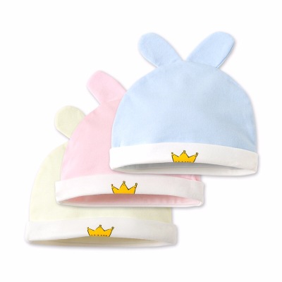 Baby hats 0-6 months pure cotton fetal hats spring and summer for men and women