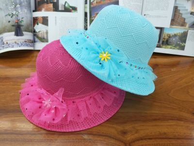 Little Girl Hat Straw Hat Summer Sun Hat
