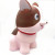 Factory direct style hot spot Squish pressure relief simulation 25 cm pink toy dog super missile rebound