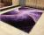 Modern 3 d living room tea table carpet bedroom bedside rug simple Korean silk block blanket