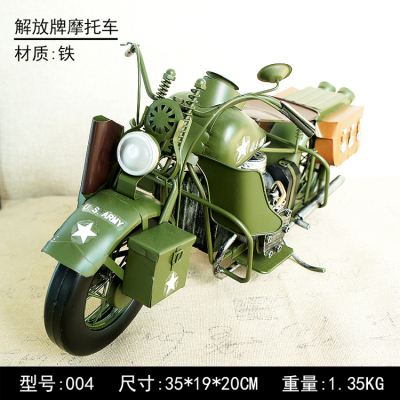 Manufacturers direct retro world war ii motorcycle model home office decoration furnishings
