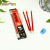 Slender Bamboo Shoot HB Paint Red Pencil Customized 3003 Non-Toxic Six Angle Rod Children Student Full Box in Stock Wholesale