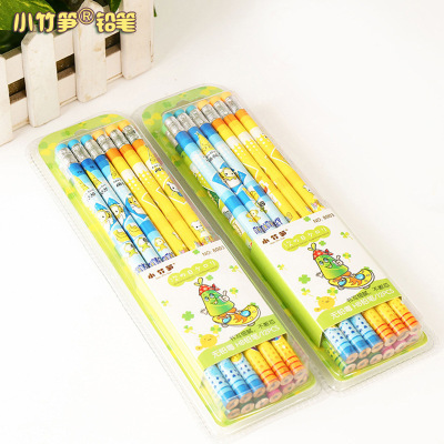 Factory Direct Sales 12 PCs Mantle Pencil Set Primary School Children Environmental Protection Non-Toxic Writing Wooden Pencil Customization