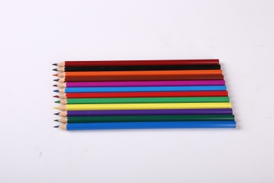 7-12 color plastic color pencil environmental pencil for children only