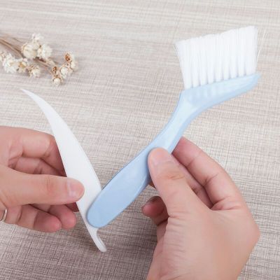 M24-Kitchen and Bathroom Multi-Functional Groove Cleaning Brush Foldable Door and Window Groove Brush Corner Gap Brush