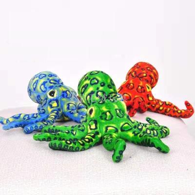 Stuffed octopus toy octopus children animal pillow Marine museum memorial decoration gift creative pillow