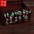 Imitation wine red garnet bracelet women jewelry, multilayer five rings bracelets S8