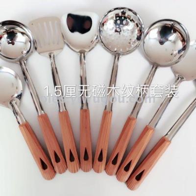 Stainless steel kitchenware set, stainless steel kitchenware, stainless steel shovel, stainless steel spoon