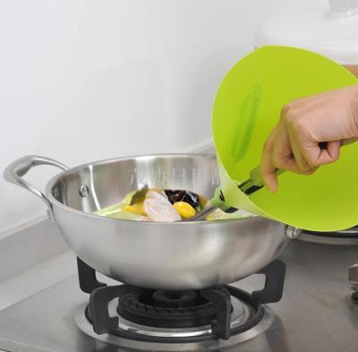 Creative Oil-Proof Shield Kitchen Gadget Removable Stir-Fry Splash Protective Glove Spatula
