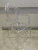 New Fashion Elegant Hotel Banquet Wedding Chair Transparent Plastic Chair Acrylic Dining Chair with Armrest Transparent Chair