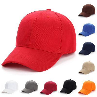2019 south Korean version of the four seasons new advertising cap can be customized design LOGO flat cap manufacturers direct a replacement