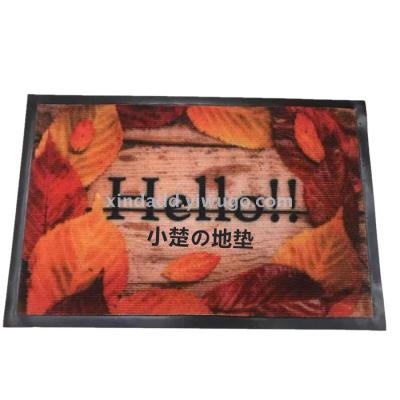 Floor mat, bathroom, kitchen, toilet, PVC non-slip mat, absorbent carpet, door mat, foot mat, foreign trade