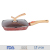 MGC classic die-cast aluminum marble coated induction bottom wood independent removable handle square fry pan non-stick