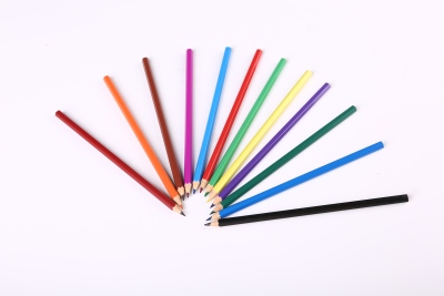 Log color lead color pencil drawing for children