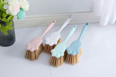 X22-9313 Independent Creative Palm Print Long Handle Bed Brush Bed Brush Bed Brush Sofa and Carpet Dust Removal Cleaning Brush