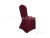 Hotel Restaurant One-Piece Chair Cover Wedding Banquet Chair Cover Tablecloth Decoration Flat Arch Solid Color Elastic Chair Cover