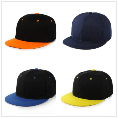Factory Direct Sales Hat Men's and Women's Autumn and Winter Korean Color Hip Hop Light Board Hat Fashion Men's and Women's Light Board Baseball Cap Wholesale