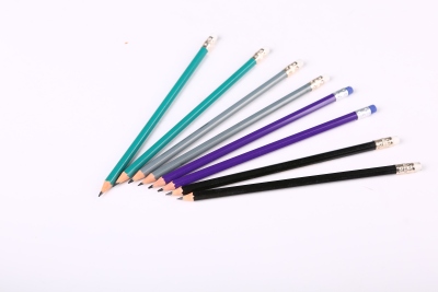 Special plastic pencil HB hex environmental pencil for students to write pencil for foreign trade