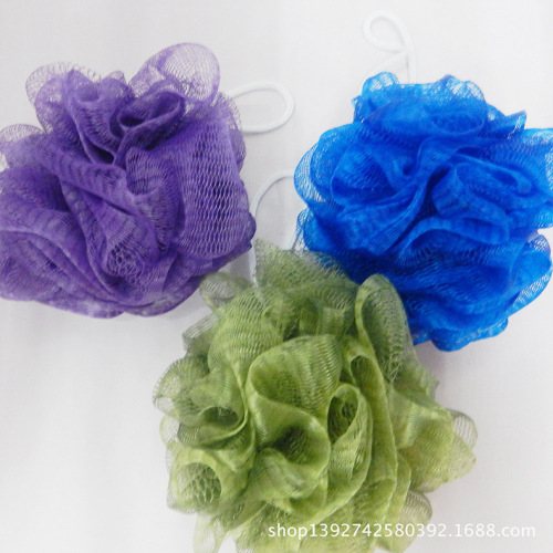 Color Bath Ball Bath Towel Bath Toiletries Four-Color Bath Foaming Bath Ball Color Variety 