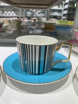 Bone China coffee cup and saucer ceramic hotel supplies