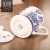 Blue and White Bone China Cup in-Glaze Decoration Ceramic Cup Blue and White Porcelain Cup Tea Cup Large-Capacity Water Cup Bone China Gift Cup