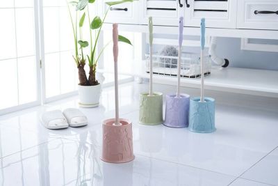 X22-8212 Lotus Cleaning Brush Toilet Brush Set Toilet Brush with Base Toilet Brush