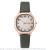 New square digital face lady belt student watch