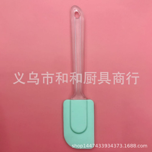 medium food grade color high temperature resistant cream handle silicone scraper cream scraper （silica gel） cream brush