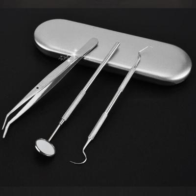 Available dental tools-3-piece dental instrument set-forceps probe