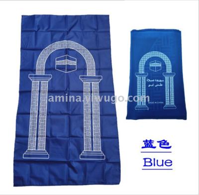 Muslim supplies portable travel pilgrimage blankets worship blankets factory blankets prayer blankets