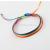 Colorful hand rope weaving simple lucky bracelet