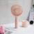 A8 new small fan with base bracket USB charging fan portable desktop mute fan