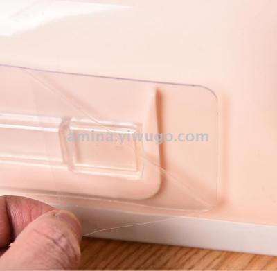 Toilet tissue box toilet paper box traceless toilet plastic tissue box simple style perforation-free tissue box