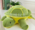 Little turtle plush toy down cotton soft pillow as backrest doll wholesale children