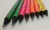 Color transfer HB pencil softening black wood writing and painting