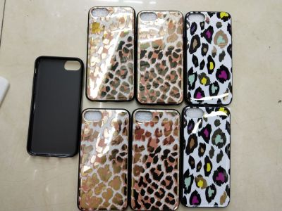 Electroplated Leopard Print Phone Case