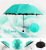 Flowering and Color Changing in Water Three Folding Vinyl Sun Protective Advertising Umbrella Sun Shade Umbrella Customizable Printed Logo