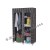 Simple wardrobe thickened by 25 round closets