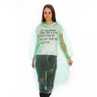 Pe RaincoatDisposable PonchoHot Rain CoatWholesale Custom Printed Raincoat Disposable Rain Poncho