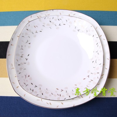 Oriental Ying Bone China Dish Bone China Plate Ceramic Plate Dish and Bowl Ceramic Western Plate Ceramic Fish Plate Steak Plate