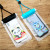 New cartoon transparent mobile phone waterproof bag swimming diving cover touch screen hanging neck bag