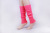 Currently Available Fluorescent Stripes Knitted Leg Warmers Adult Candy-Colored Bunching Socks Party Autumn and Winter Reception Sock Bright